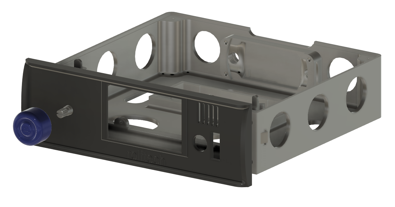 Custom car stereo CAD design